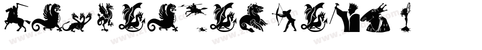 Mediaeval Bats字体转换